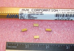 QTY (80) .1uf 50V +80/-20% Z5U CERAMIC “DIP GUARDS” MD015E104ZAB AVX