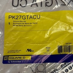 SQUARE D P27GTACU GROUNDING BAR KIT, 1 Kit ^