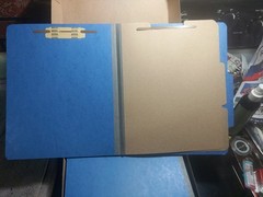 Acco 15026 Pressboard, 10 Classification Folders, Letter, Six-Section, Full Box