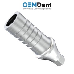 Straight Shoulder Abutment Conical Connection NP Nobel Active®️ Compatible
