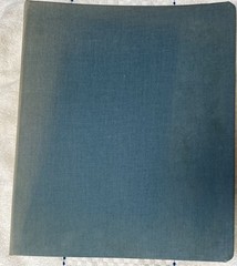 VTG National Blue 1” Heavy Duty 3-Ring Binder Made In USA