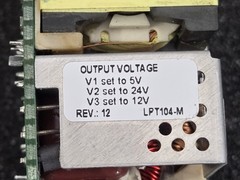 Astec Artesyn 3-Output Power Supply LPT104-M 5V@18A 24V@3A 12V@2.3A In:100-250V