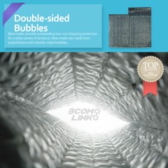 #1 7.5×12 (7.25×11) Poly Bubble Mailer Padded Envelope Shipping Bag 25,50,100