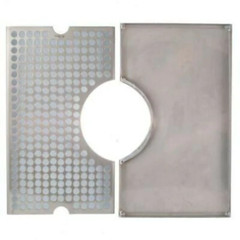 12″ x 7″ Kegerator Tower Cutout Drip Tray Stainless Steel Removable Grate