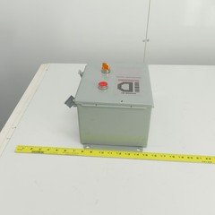 Hoffman A10086CH 10″ x 8″ x 6″ Electrical Enclosure W/Backplate & Switch