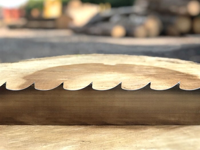 (144″) 12′ x 1.25″ x .042 x 7/8 Wood-Mizer Sawmill Band Saw Blade 10 Pack
