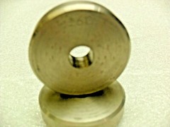 qty 2 – Plug Disk, size 160 x 3/8 width x 3/8″ hole, Washer, Spacer, Shims, Pads