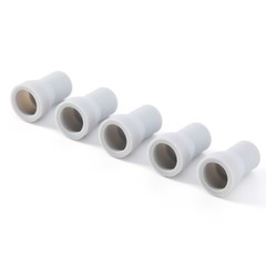 10pc Dental Saliva Ejector Strong Suction Rubber Snap Tip Adapter Replacement