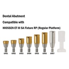 Fits Osstem Hiossen Dental Locator /Healing Abutments M/R Impression Lab Analog