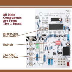 1012-920A Furnace Control Circuit Board 62-24084-02 Replacement For Rheem Ruud