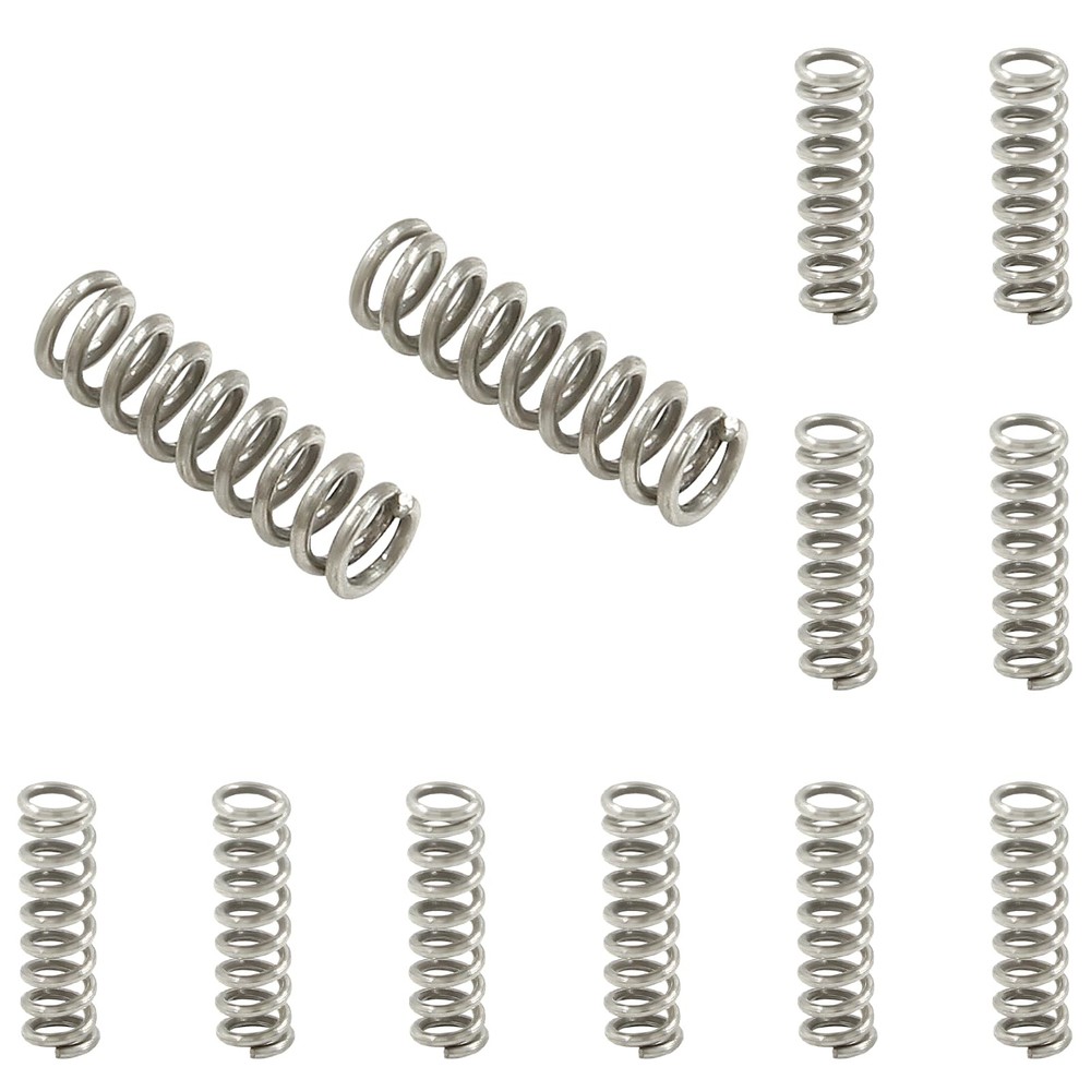Litoexpe Compression Spring, 3mm OD,0.5mm Wire Size, 10mm Free Length, Stainl…