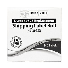 DYMO LW 30323 / 30573 Direct Thermal Shipping Labels – (40) Rolls – 2-1/8″ x 4″