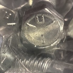 50 Pcs) 7/16-14×1-3/4 Inch Hex Cap Screws, Grade 5 Steel, Zinc Plated, PT
