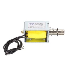 DC Push Pull Type Solenoid Electromagnet DC9V 0.8N 10mm Linear Motion