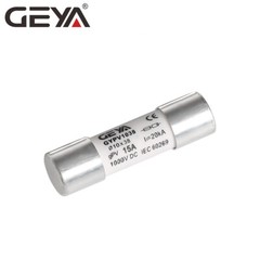 GEYA Solar PV 10PCS Fuse DC1000V Protection 6/10/12/15/20/25/30Amp 10*38mm 20kA