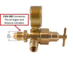 Industrial Argon Regulator/Flowmeter Gauges for MIG and TIG Welders – SÜA