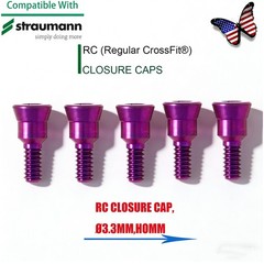 US Healing Abutment Closure Cover Screw Cap N/RC fit Straumann Bone Level BL BLT