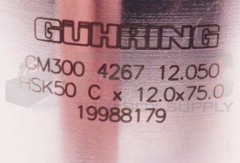 NEW GUHRING GM300 4267 12.050 HYDRAULIC TOOL HOLDER HSK50 C X 12.0X75.0 19988179
