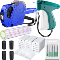 1121 Pieces Clothing Tagging Gun Retail Price Tag Gun Attacher Gun with Label St