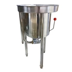 Commercial Kitchen Stainless Steel Rice Washer 44lbs/20kg Hydraulic Pressure