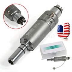 Dental Slow Speed Air Motor Micromotor 4Hole+ Straight Handpiece Estilo NSK cn#1