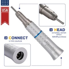 Dental Low Speed handpiece Straight Nose Cone 1:1 Direct Drive YP UPS Y