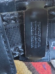Uncle Mike’s Law Enforcement Belt With Extras Glock 17/22 Black Duty Medium M