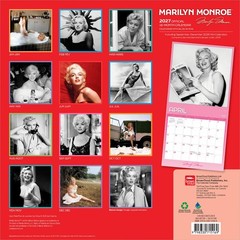 Marilyn Monroe OFFICIAL | 2027 12×24″ (Hanging) Monthly Square Wall Calendar