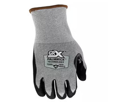 Large & XLarge Cut Resistant Gray Breathable Nitrile Work Gloves cut level A5