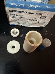 ERICO CADWELD One Shot GR1141L Exothermic Weld Mold (compact) #3-4 & Solid #4-8