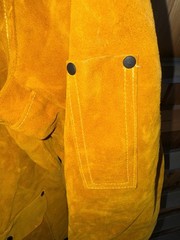 Tillman 3280XL Heavyweight Leather Welding Jacket XL 30” Cowhide Linweld New
