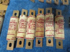 (6) Limitron JKS-100 100A 600VAC Class J Fuse Fast Acting Current Limiting Type