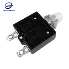 NEW 30 Amp Push Button Thermal Circuit Breaker 12-50V DC 125-250V Volt AC 30A