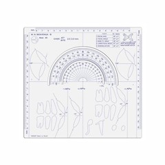 DENTAL ORTHODONTIC Cephalometric Ruler / Item 7501020
