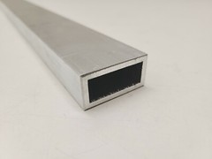 6063 Aluminum Tube 1″ x 2″ Rectangle, 1/8″ Walls, 36″ long, T52, Hollow