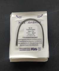 50 Packs Dental Orthodontic Super Elastic NITI Arch Wires Round Natural Form