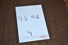 Wenge Raw Wood Veneer Sheet 9.5 x 42 inches 1/42nd thick 4669-78
