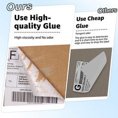 20Rolls 62mmx100mm DK-1202 Shipping Name Badge Labels Fit for Brother QL-1060N