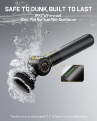 Fanttik Flip G9 Pro Electric Scrubber, VoltiPulse Motor, Dual-Speed Black