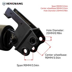 Mini Excavator Attachment Hydraulic Auger High Rotating Speed High Compatibility