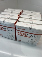 PRICE DROP – ORICH KN95 –1500 Masks (150 Boxes) – NEW. Great For Painters