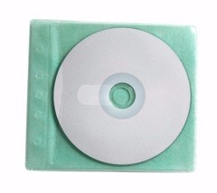 500 Non Woven CD DVD Multi Color Double Sided Plastic Sleeve – HOLD 1000 discs