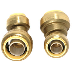 10 Pcs XFITTING Push Fit 3/4 Inch x 1 Inch Push Fit 45 Degree Elbow