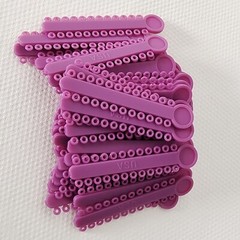 1 Bag Dental Orthodontic Ligature Ties Elastic Rubber Bands 35 Colors 1008 Pcs