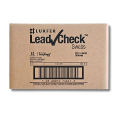 Leadcheck 8 Swab Blister Pack in Display Case of 10 Packs