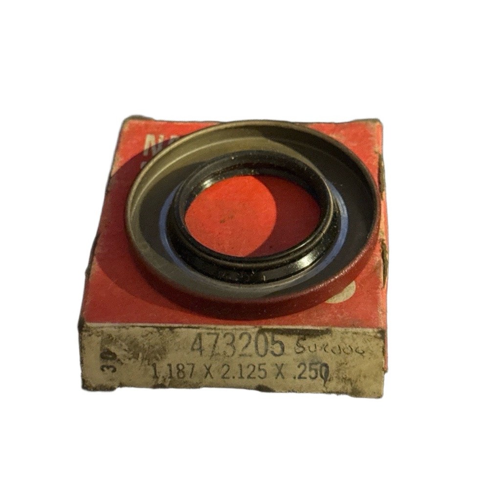 NATIONAL OIL SEALS Oil Seal 1.187×2.125x.250″ 473205 OE Spec Lubricant Seal