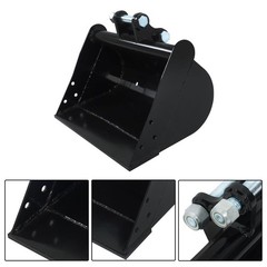 500mm Plain Bucket Attachment For 0.8ton-1ton Mini Excavator Digger US