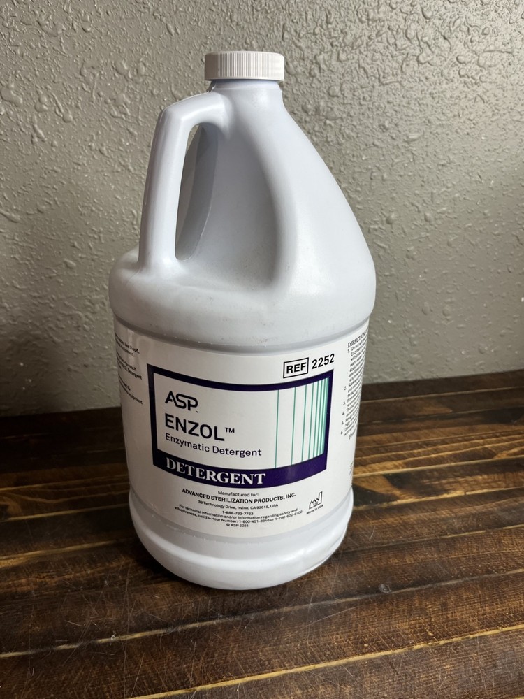 ASP Enzol Enzymatic Detergent 1 Gallon Medical Instrument Presoak Cleaner