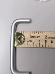 Drawer Pull Handle 3.5″ Center to Center Stainless Matte Finish Nickel Satin