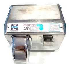 Vintage 1950s Chrome Excel XL Hands On Restroom Hand Dryer 76C 110 Volts *3.2